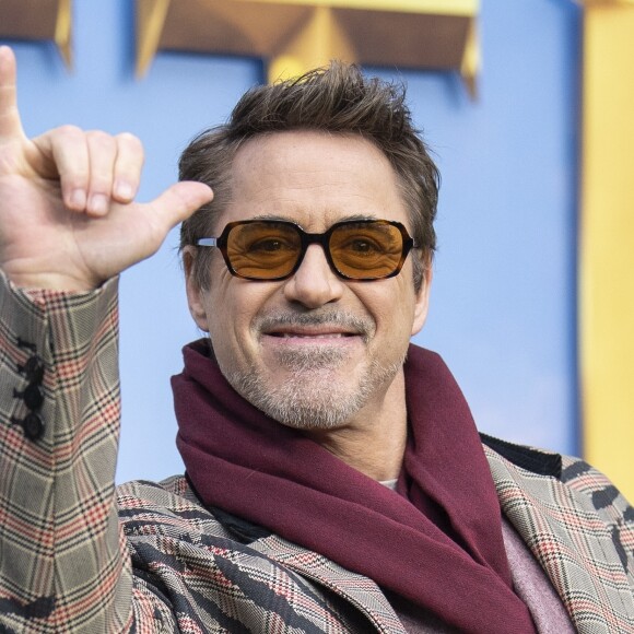 Robert Downey Jr à la projection du film Dolittle au Cineworld Leicester Square à Londres, le 24 janvier 2020.