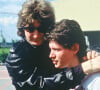Patrick Sébastien et son défunt fils Sébastien en mai 1988.
