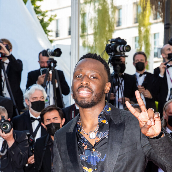 Dadju - Montée des marches du film " Benedetta " lors du 74ème Festival International du Film de Cannes. Le 9 juillet 2021 © Borde-Jacovides-Moreau / Bestimage 