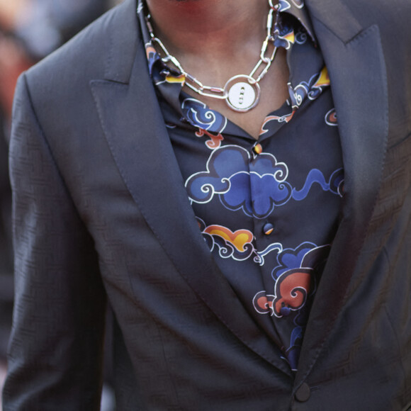 Dadju - Montée des marches du film " Benedetta " lors du 74ème Festival International du Film de Cannes. Le 9 juillet 2021 © Borde-Jacovides-Moreau / Bestimage 