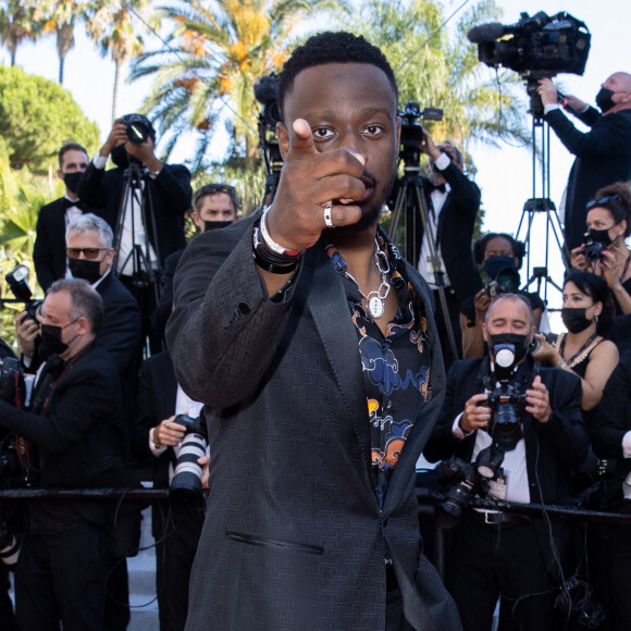 Dadju - Montée des marches du film " Benedetta " lors du 74ème Festival International du Film de Cannes. Le 9 juillet 2021 © Borde-Jacovides-Moreau / Bestimage 