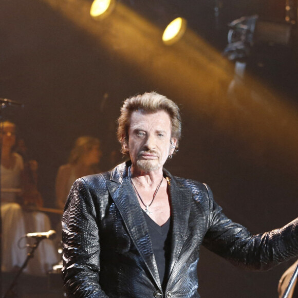 Exclusif - Fred Jimenez - Johnny Hallyday en concert au POPB de Bercy a Paris - Jour 3 de la tournee "Born rocker Tour". Le 16 juin 2013