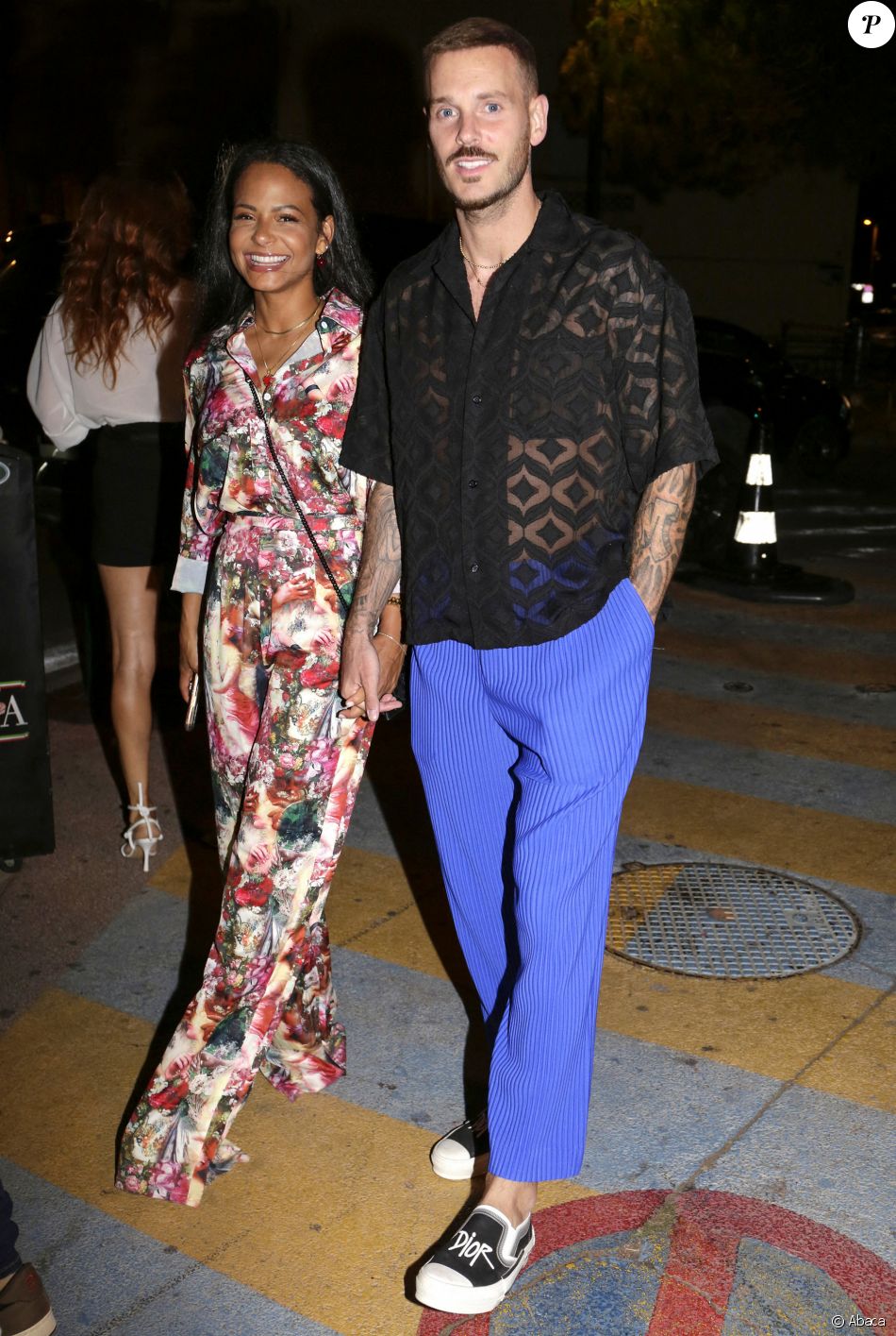 M. Pokora et Christina Milian : Couple stylé pour une grosse fiesta à