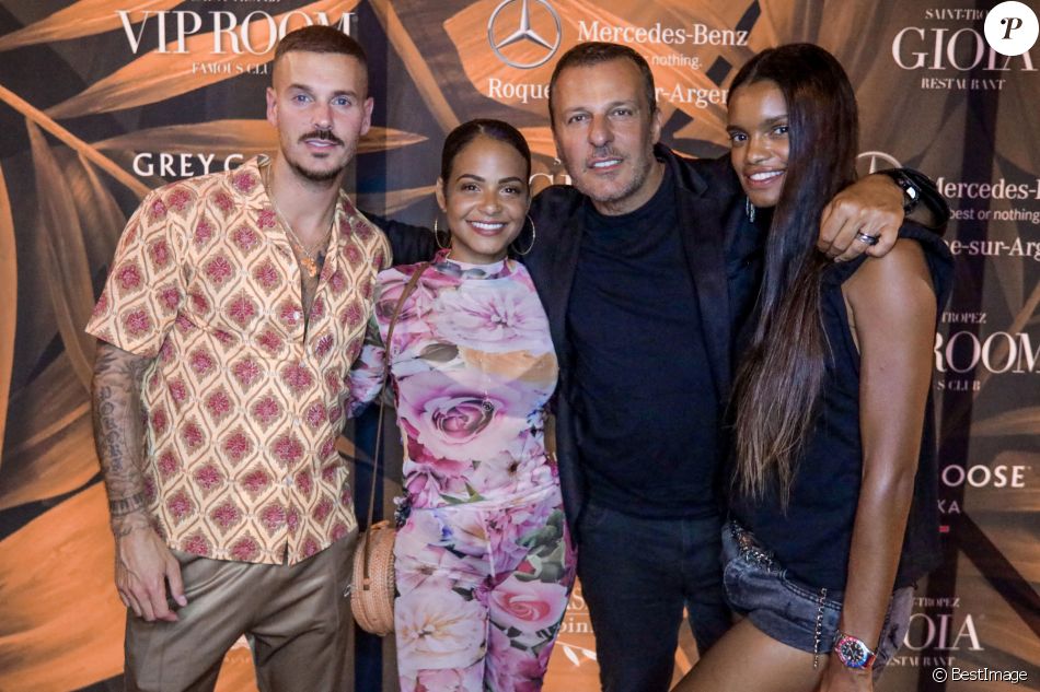 M. Pokora et son épouse Christina Milian, Jean Roch et sa femme Anaïs