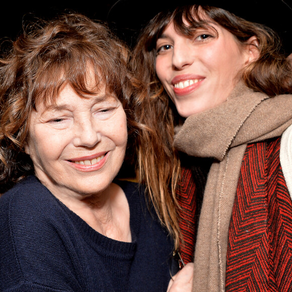 Jane Birkin et sa fille Lou Doillon - Ouverture de la rétrospective Jane Birkin à la cinémathèque française à Paris le 25 janvier 2017 . © Veeren/Bestimage 