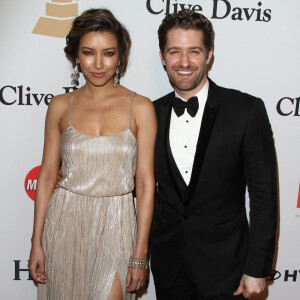 Matthew Morrison et sa femme Renee Puente - Soirée de Gala Clive Davis Pre-Grammy à l'hôtel Hilton de Beverly Hills le 14 février 2016.