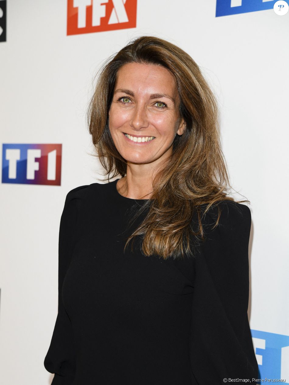 Anne-Claire Coudray - Soirée de rentrée 2019 de TF1 au Palais de Tokyo à Paris, le 9 septembre 2019. © Pierre Perusseau/Bestimage