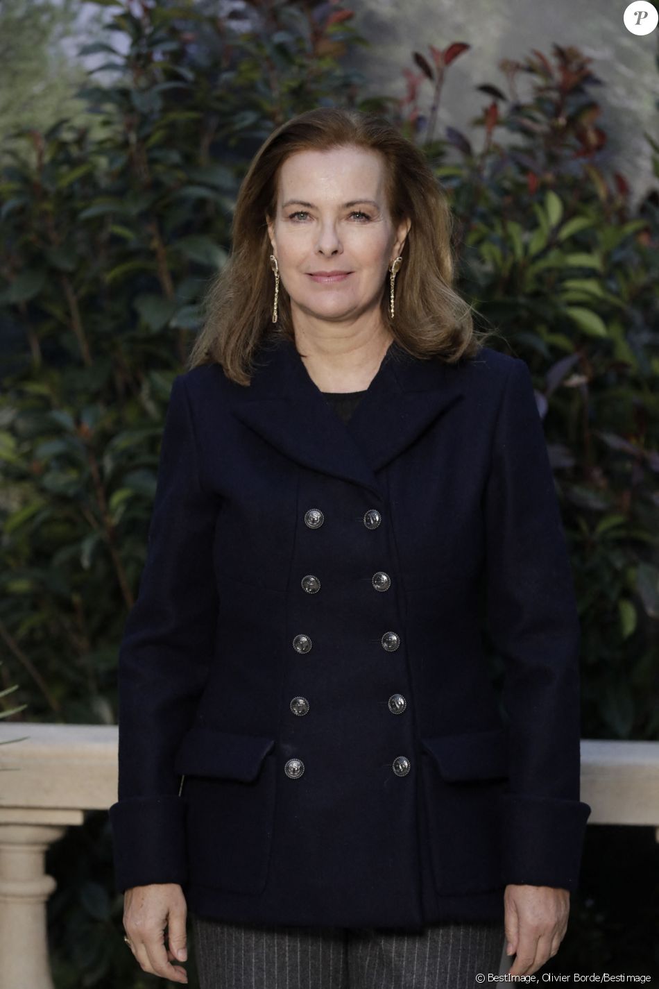 Carole Bouquet au défilé Chanel au Grand Palais lors de la Fashion Week Haute Couture collection printemps/été 2019 de Paris, France, le 22 janvier 2019. © Olivier Borde/Bestimage