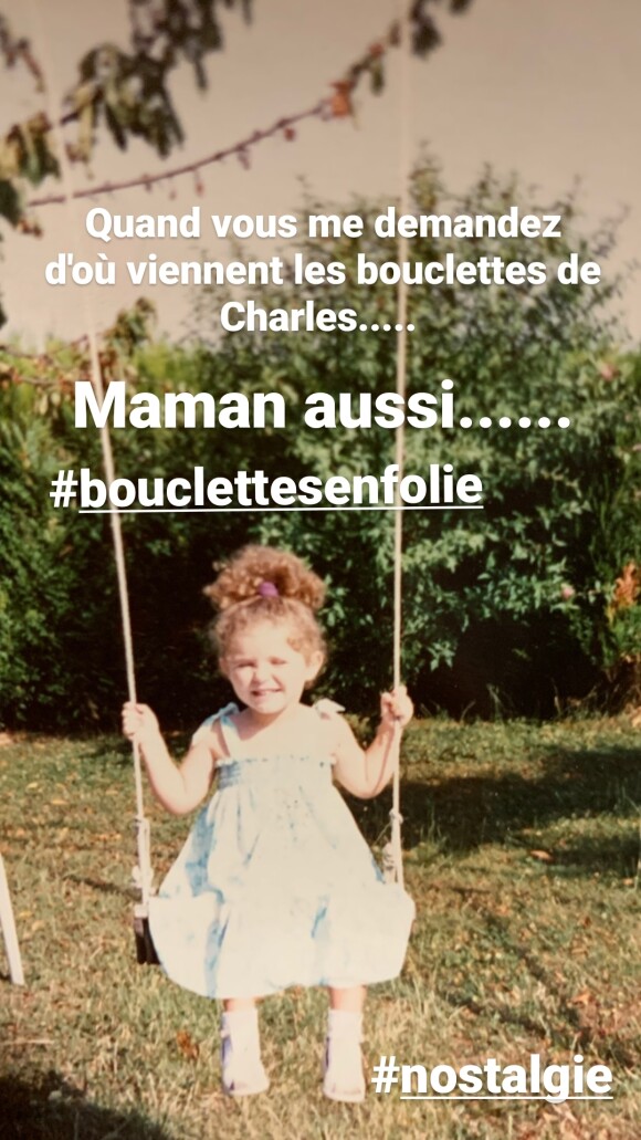 Amandine Pellissard de "Familles Nombreuses" dévoile des photos d'enfance sur Instagram, le 15 juillet 2021