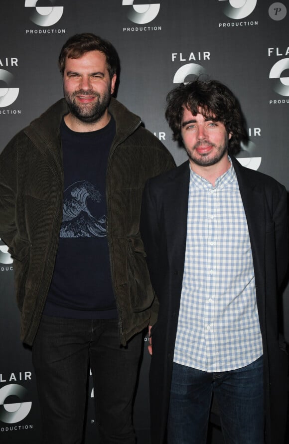 Quentin Margot et Eric Metzger - Soirée du 10ème anniversaire de l'agence audiovisiuelle "Flair production" à l'hôtel "Le Marois" à Paris le 28 mars 2019. © Coadic Guirec/Bestimage