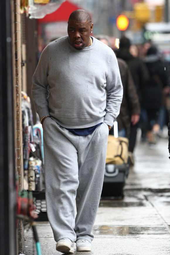 Biz Markie quitte le tournage de 'Sharknado 2' à New York. Photograph: Lenny Abbot, © /PCN/ABACAPRESS.COM