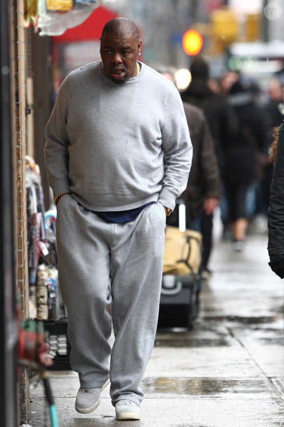 Biz Markie quitte le tournage de 'Sharknado 2' à New York. Photograph: Lenny Abbot, © /PCN/ABACAPRESS.COM