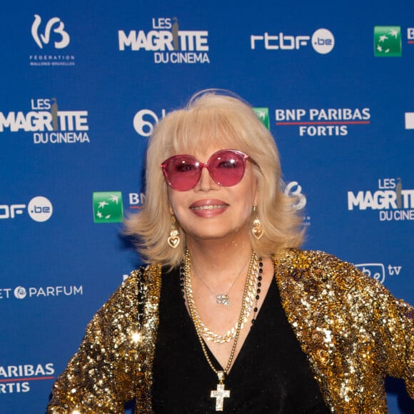 Amanda Lear lors de la 10ème Cérémonie des Magritte du Cinéma, qui récompense le septième art belge, au Square, à Bruxelles. Belgique, Bruxelles, 1er février 2020. © Alain Rolland / Image Buzz / Bestimage 