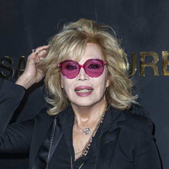 Amanda Lear - Photocall du défilé de mode PAP printemps-été 2020 "Saint Laurent" à Paris. Le 24 septembre 2019 © Olivier Borde / Bestimage 