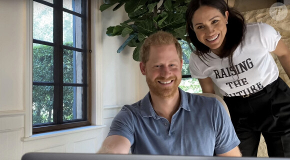 Le prince Harry et Meghan Markle chez eux, en Californie - Extrait de l'émission "The Me You Can't See" produite par Oprah Winfrey et diffusée sur AppleTV+. 2021