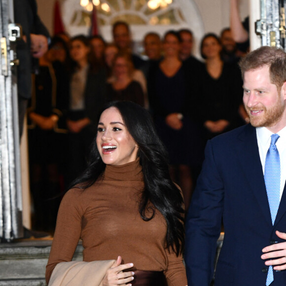 Meghan Markle, duchesse de Sussex, et le prince Harry, duc de Sussex, ont honoré leur premier engagement de l'année, en se rendant à la Canada House à Londres. Le 7 janvier 2020