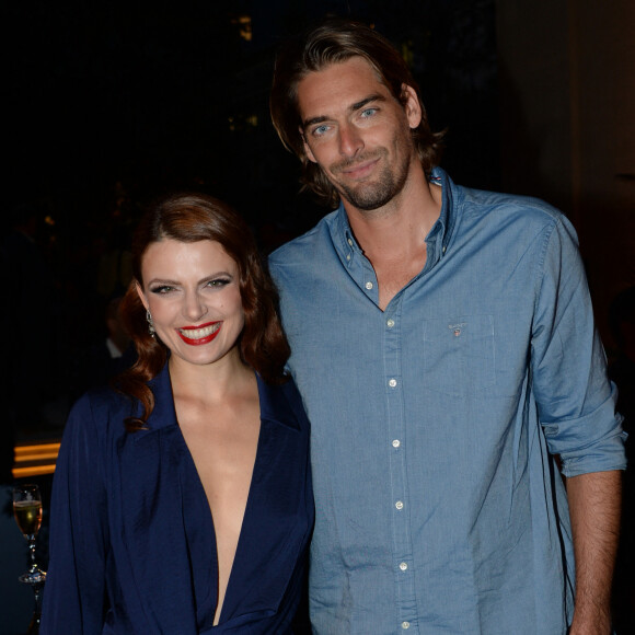 Elodie Frégé et Camille Lacourt à l'hôtel Ritz à Paris le 6 septembre 2018. 