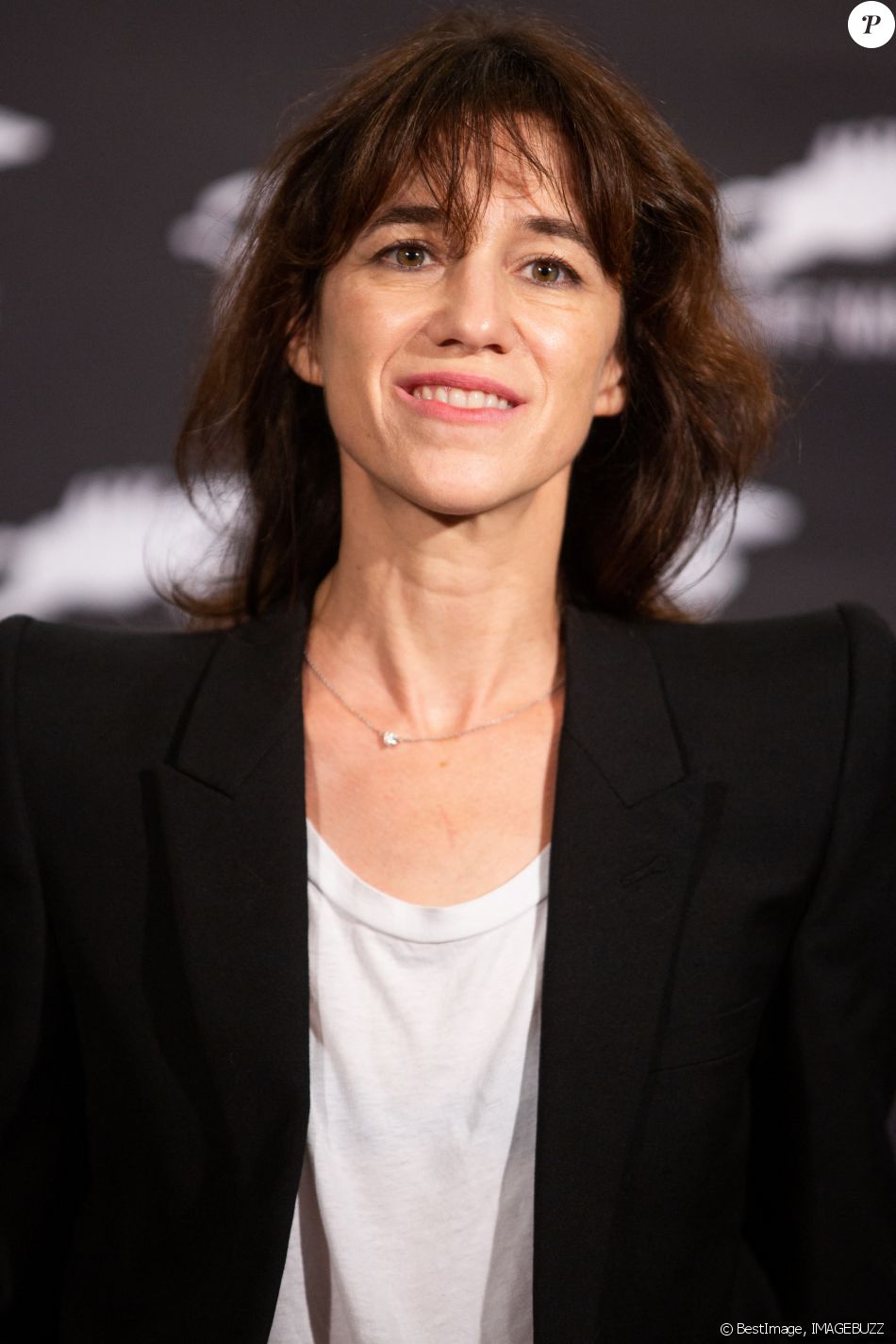 Charlotte Gainsbourg lors du photocall de "Mon chien stupide" pour la 34e édition du FIFF - Festival International du Film Francophone de Namur. Belgique, Namur.