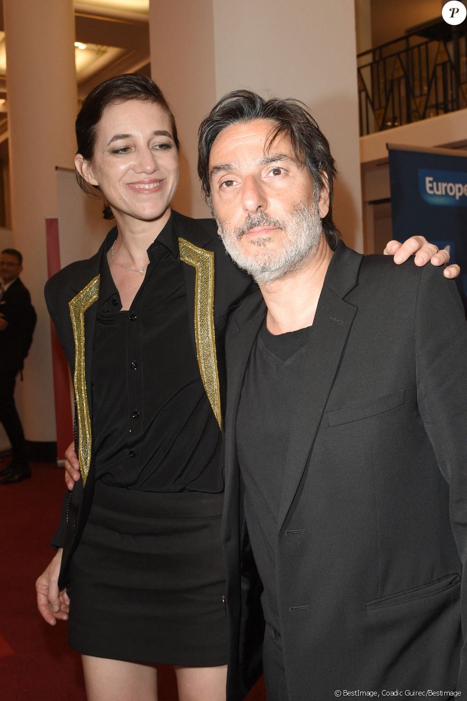 Yvan Attal et sa compagne Charlotte Gainsbourg - 30ème cérémonie des Molières 2018 à la salle Pleyel à Paris, France, le 29 mai 2018. © Coadic Guirec/Bestimage