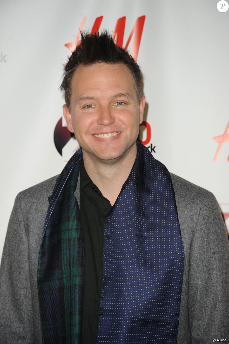 Mark Hoppus - Z100's Jingle Ball 2010 au Madison Square Garden de New York. Le 10 décembre 2010. @ Mehdi Taamallah /ABACAPRESS.COM