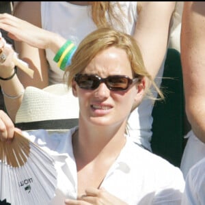 Maurice Barthélémy et Judith Godrèche à Roland Garros (2006)