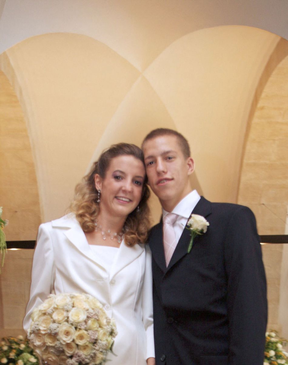 Mariage de Tessy Antony et du prince Louis de Luxembourg, le 29 septembre 2006.
