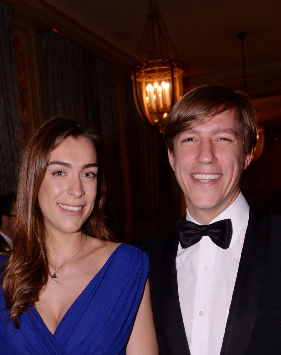 Le prince louis du luxembourg (Louis de Nassau) et sa fiancée Scarlett-Lauren Sirgue - 43ème édition des "Best Award" organisée par M. Gargia au Cercle Interallié à Paris le 8 décembre 2019. © Rachid Bellak/Bestimage