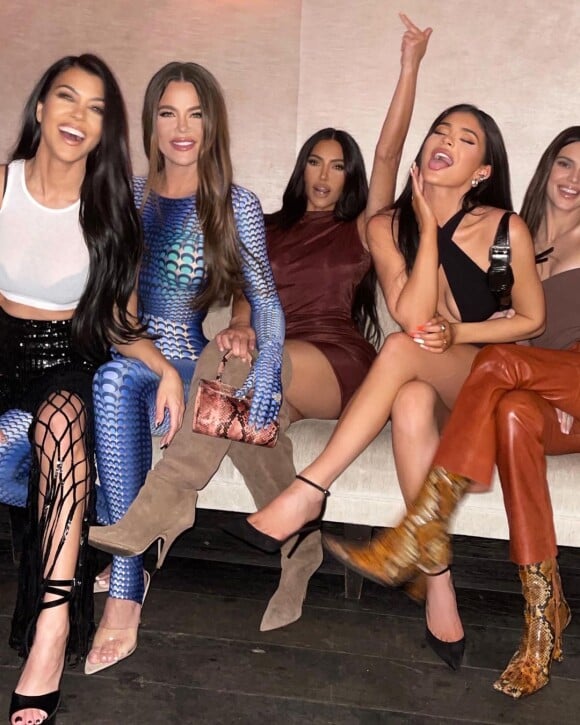 Kylie Jenner et ses soeurs sur Instagram.