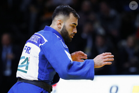 Hommes -60kg : Luka Mkheidze (FRA) lors du Paris Grand Slam Judo 2020 à l'Accord Hotels Arena à Paris, France, le 8 février 2020. © Gwendoline Le Goff/Panoramic/Bestimage 