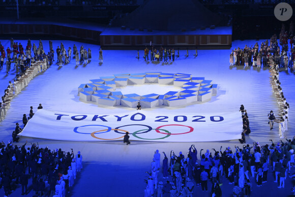 Cérémonie d'ouverture des Jeux Olympiques de Tokyo 2020, le 23 juillet 2021.