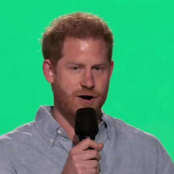 Prince Harry, Duke of Sussex lors du concert caritatif Vax Live à Los Angeles