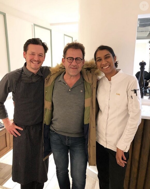 Kelly Rangama, ex-candidate de "Top Chef" en 2017 a reçu sa première étoile du guide Michelin. Janvier 2020.