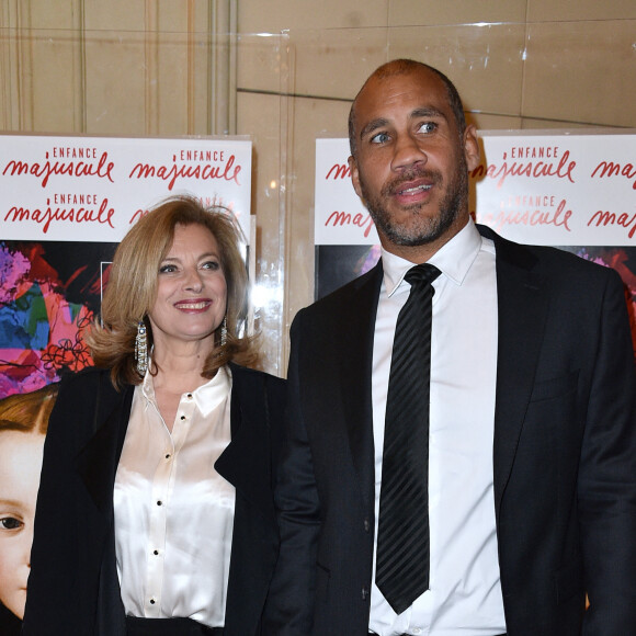 Valérie Trierweiler et son compagnon Romain Magellan - Gala d'Enfance Majuscule donné au profit de l'enfance maltraitée à la salle Gaveau à Paris, le 25 mars 2019. © Giancarlo Gorassini/Bestimage