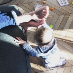 Charlie Bruneau dévoile pour la première fois une photo de son enfant - Instagram