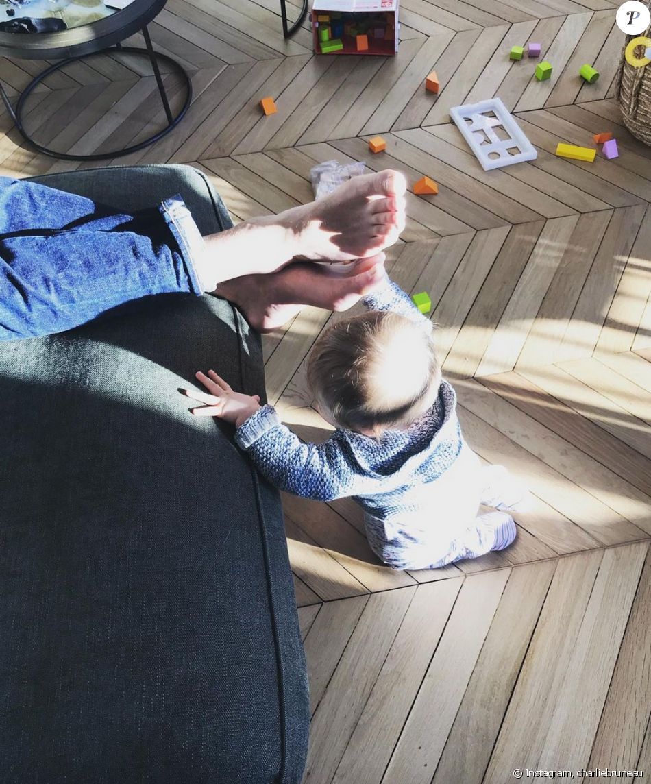 Charlie Bruneau dévoile pour la première fois une photo de son enfant - Instagram
