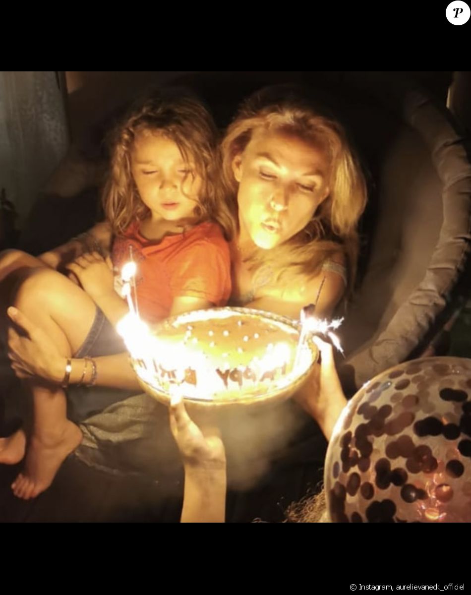 Aurélie Vaneck avec sa fille Charlie, photo Instagram