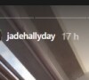 Jade Hallyday rend hommage à sa soeur Joy pour son anniversaire. Le 27 juillet 2021.