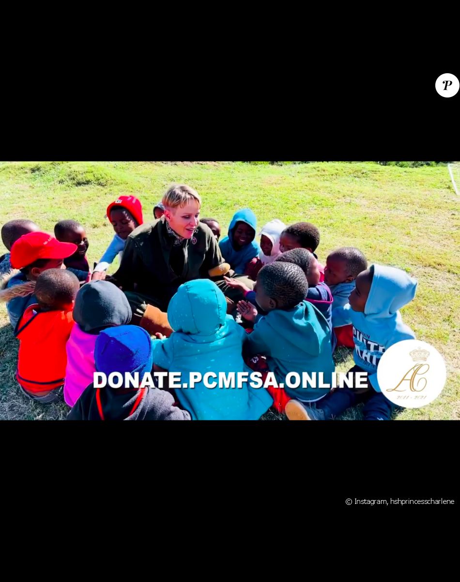 La princesse Charlene de Monaco en mission en Afrique du Sud, son pays d'origine, sur Instagram.