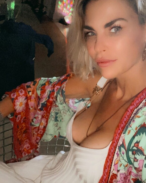 Tanja Dexters, ex-Miss Belgique impliquée dans une bagarre à Marbella avec son amoureux Michael Peeters.