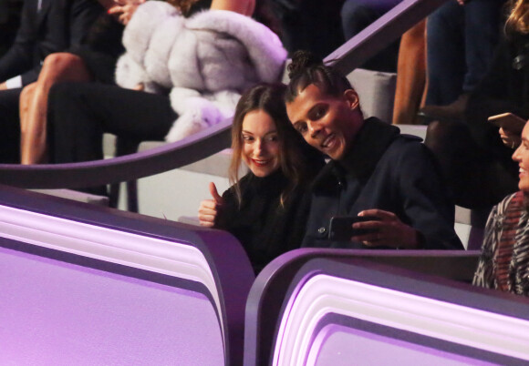 Stromae et sa femme Coralie Barbier au défilé "Victoria's Secret Paris 2016" au Grand Palais à Paris, le 30 novembre 2016. © Denis Guignebourg/Bestimage