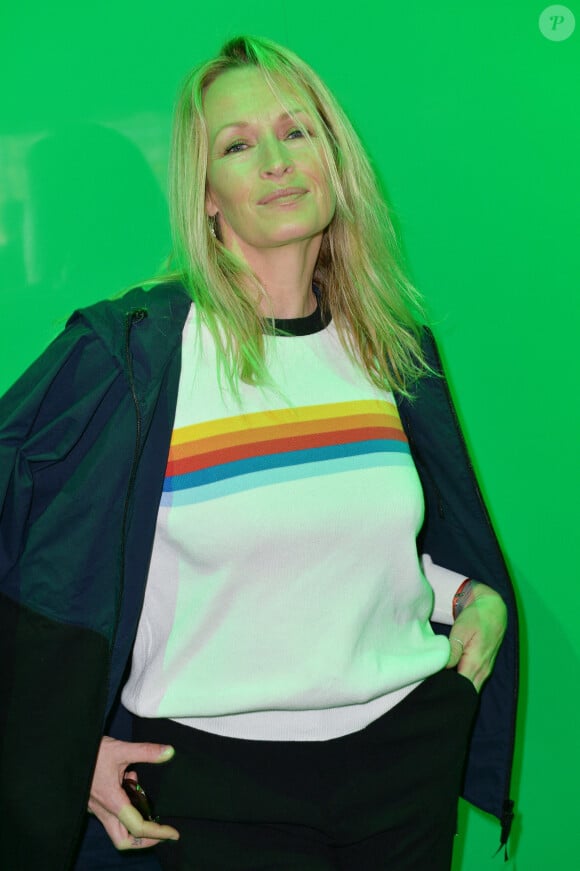 Estelle Lefébure - Photocall du défilé de mode Prêt-à-Porter automne-hiver 2019/2020 "Lacoste" à Paris. Le 5 mars 2019 © Veeren-CVS / Bestimage 