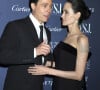 Angelina Jolie et son mari Brad Pitt aux Wall Street Journal Innovator Awards 2015 le 4 novembre 2015 à New York.