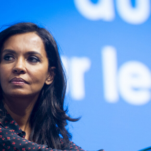 Karine Le Marchand au 57ème salon International de l'Agriculture au parc des expositions de la porte de Versailles à Paris, France, le 23 février 2020. © Jean-Baptiste Autissier/Panoramic/Bestimage 