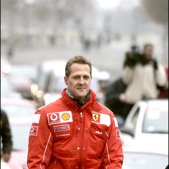 Michael Schumacher, fan de voitures et de vitesse.