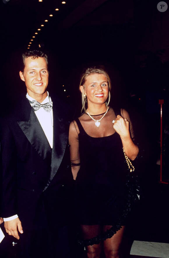 Michael Schumacher et sa femme Corinna en 1994.