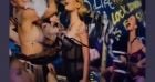 Christina Milian et M.Pokora fêtent leur rencontre dans le club L'Opéra à Saint Tropez le 3 août 2021.