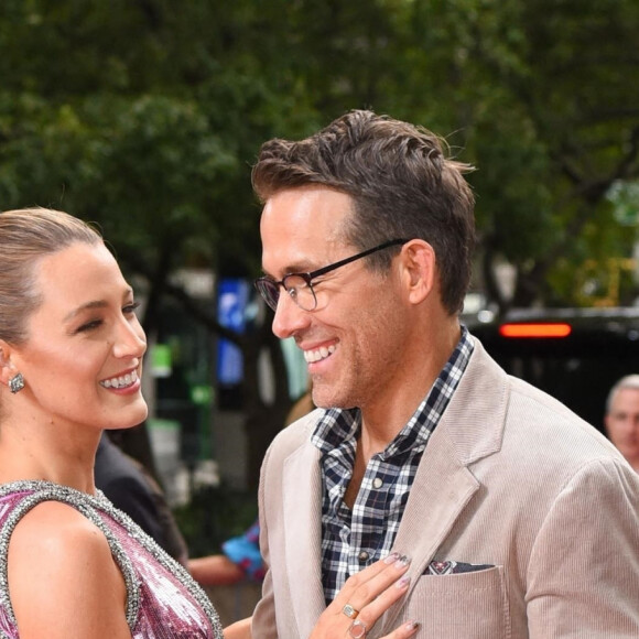 Blake Lively et Ryan Reynolds assistent à l'avant-première de 'Free Guy' à New York, le 3 août 2021.