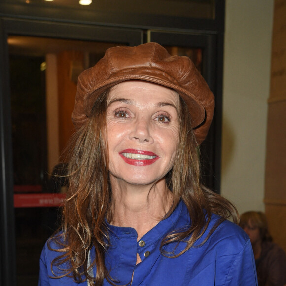 Semi-exclusif - Victoria Abril - Générale de la pièce "Le Banquet" au théâtre du Rond-Point à Paris le 11 octobre 2018. © Coadic Guirec/Bestimage