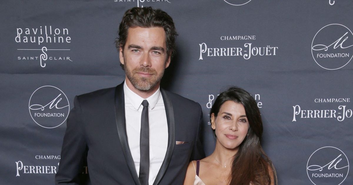 Gilles Lemaire et sa fiancée Reem Kherici - Dîner de gala M foundation