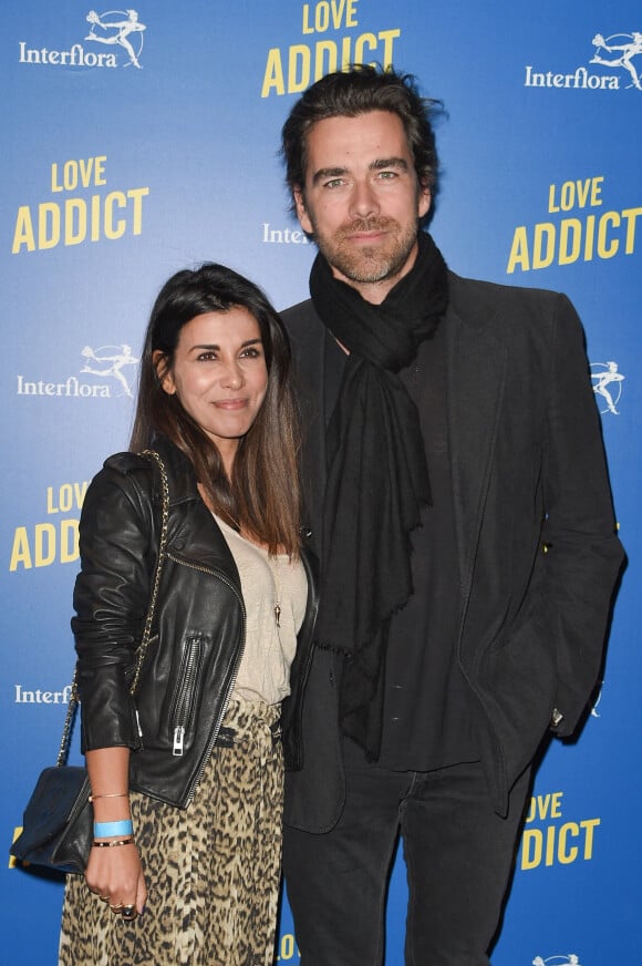 Reem Kherici et Gilles Lemaire - Avant-première du film "Love Addict" au cinéma Gaumont Champs-Elysées Marignan à Paris, le 16 avril 2018. © Coadic Guirec/Bestimage 